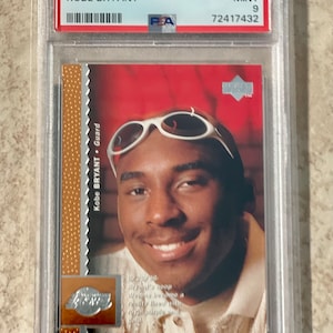 1996-97 Upper Deck #58 Kobe Bryant Los Angeles Lakers RC Rookie HOF PSA 9 Mint