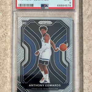 2020 Prizm Antony Edwards PSA 9 mint Rookie Karte #258