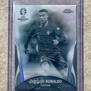 2024 Topps Chrome UEFA Euro Dalmatians Refractor /125 CRISTIANO RONALDO #7