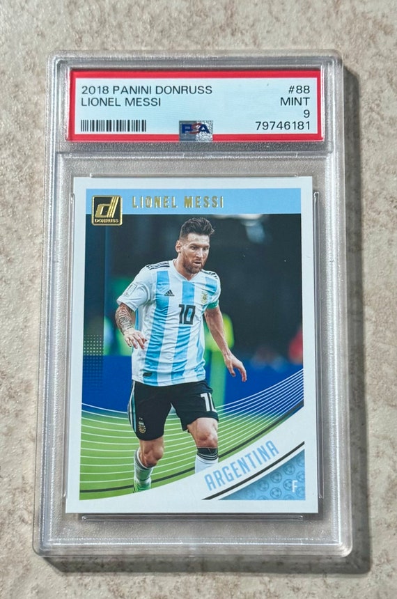 2018-19 Panini Donruss LIONEL MESSI Argentina PSA Menta