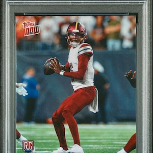 2024 Panini Score #302 Jayden Daniels Rookie RC PSA 9 Mint Washington Commanders
