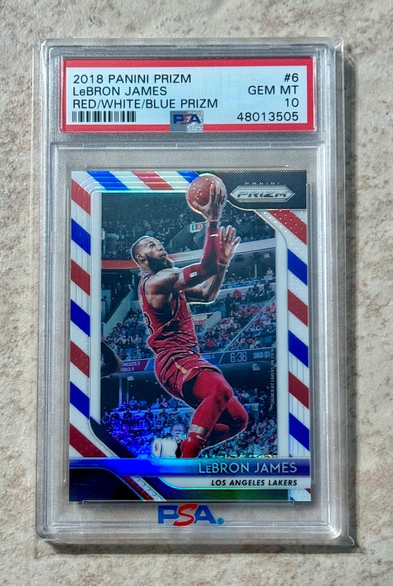 最高の 2018 Panini Prizm Lebron James #6 Red White Blue Cavs Lakers その他