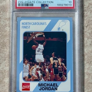 1989 Michael Jordan PSA 10 North Carolina Collegiate Collection #15