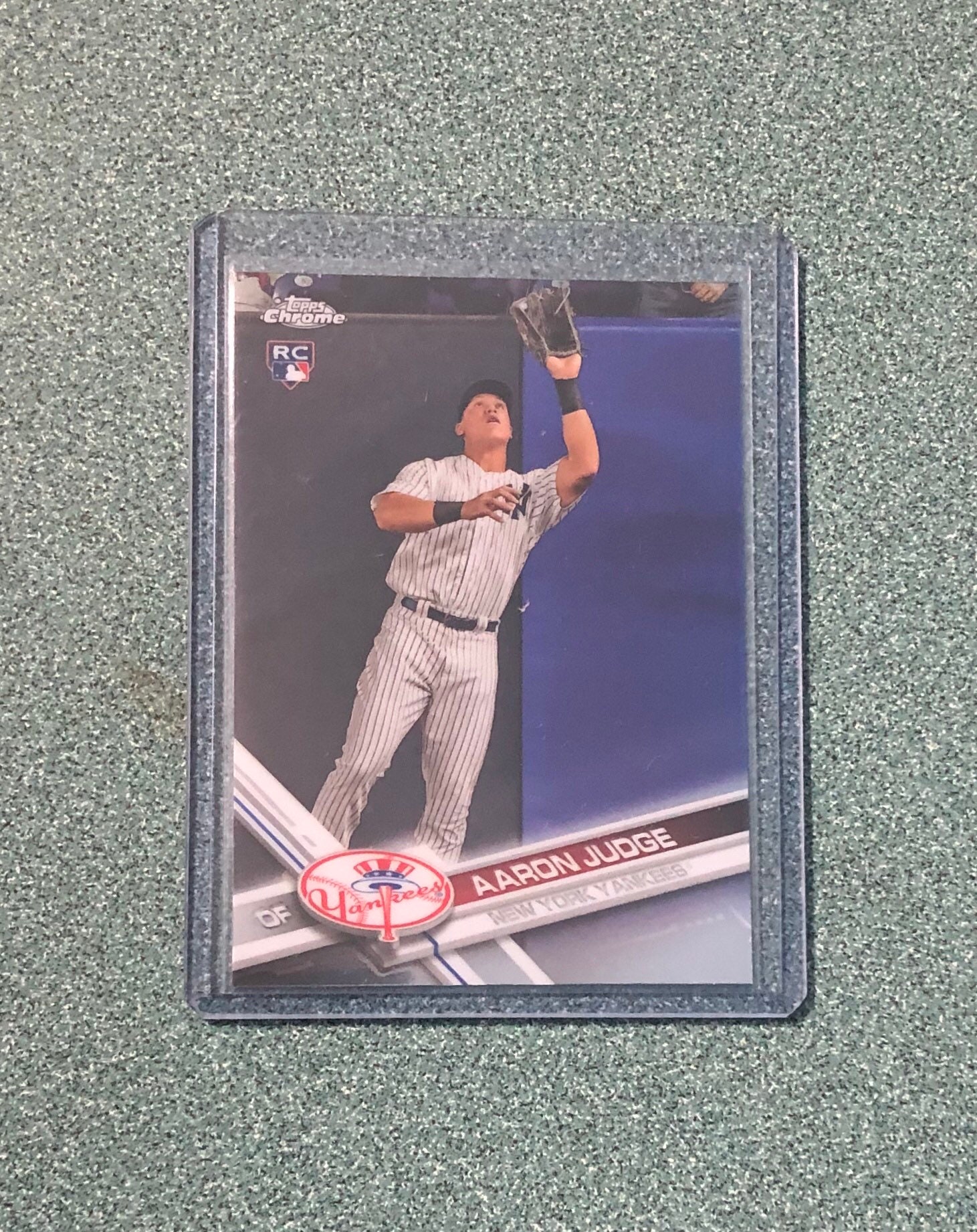 2017 Topps Chrome Aaron Judge New York Yankees Rookie Card 