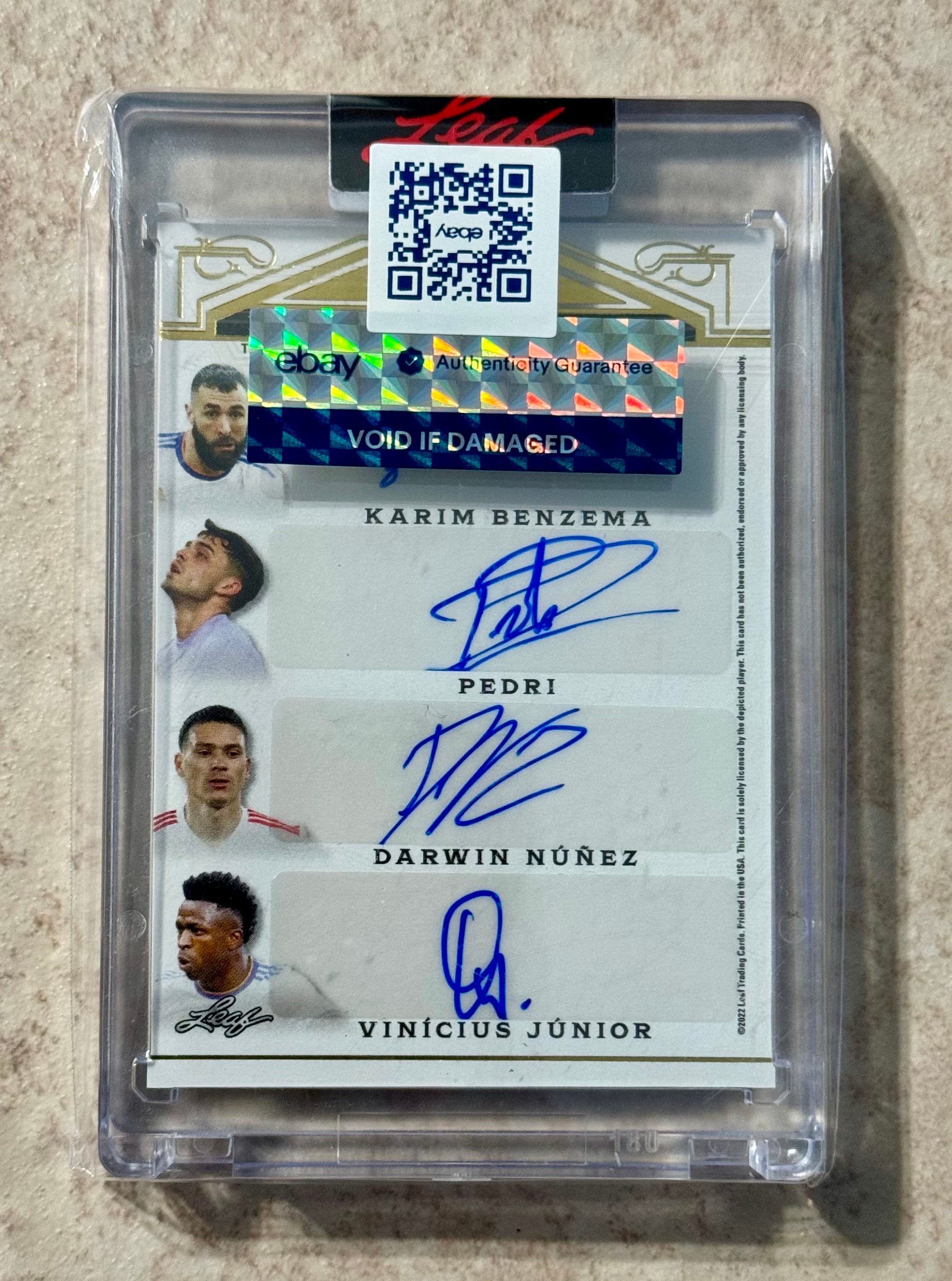 2022 Leaf Continuum Haaland Ronaldo Pele Foden Benzema Pedri