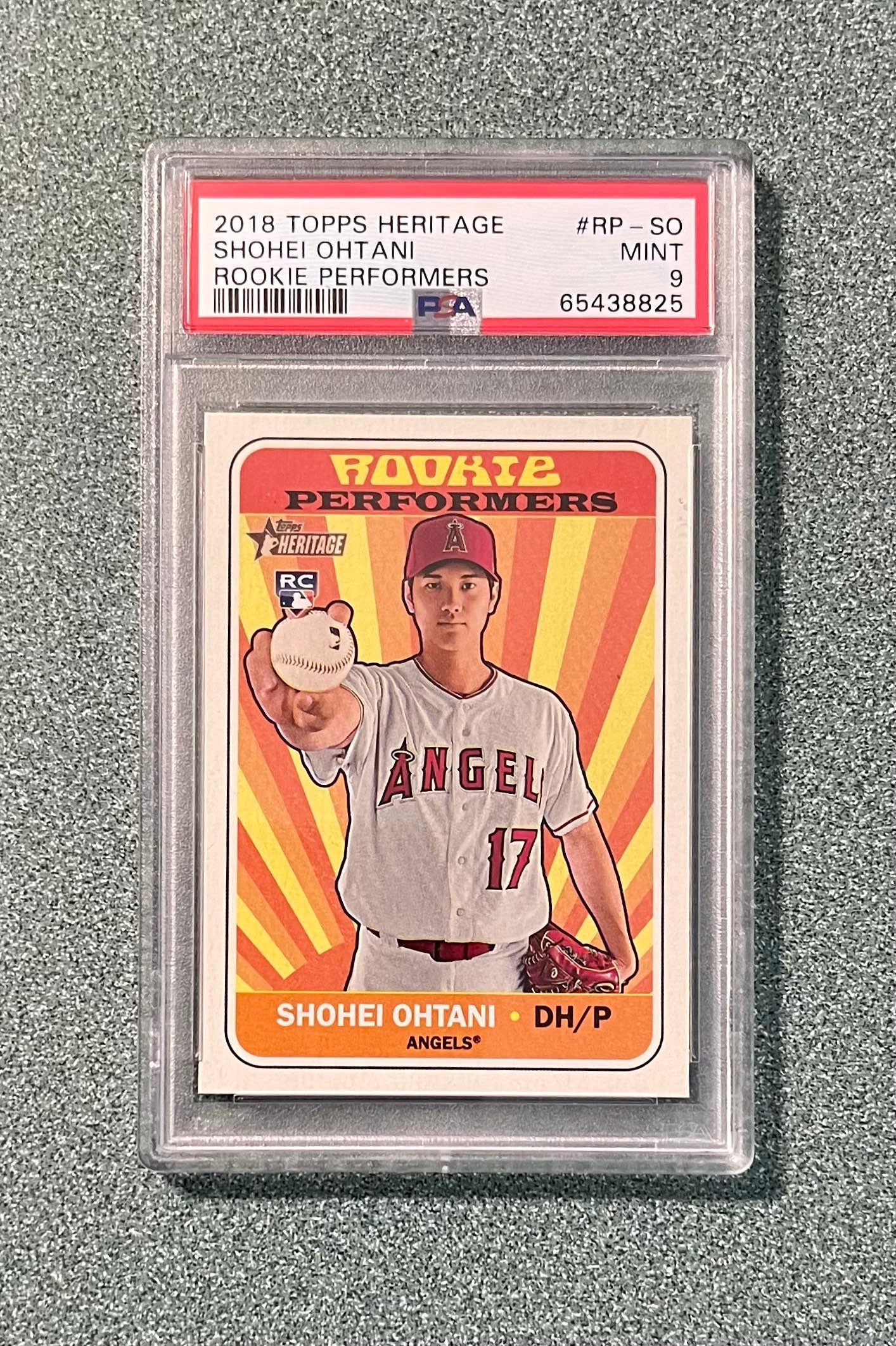 最安値] 大谷翔平 2018 Topps ルーキーカード PSA-9 - メルカリ