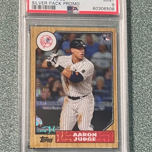 Aaron Judge 2017 Topps 1987 Chrome Silver Pack Promo RC PSA 9 Mint