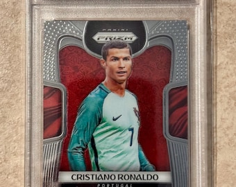 2018 Panini Prizm World Cup Cristiano Ronaldo #154 PSA 10