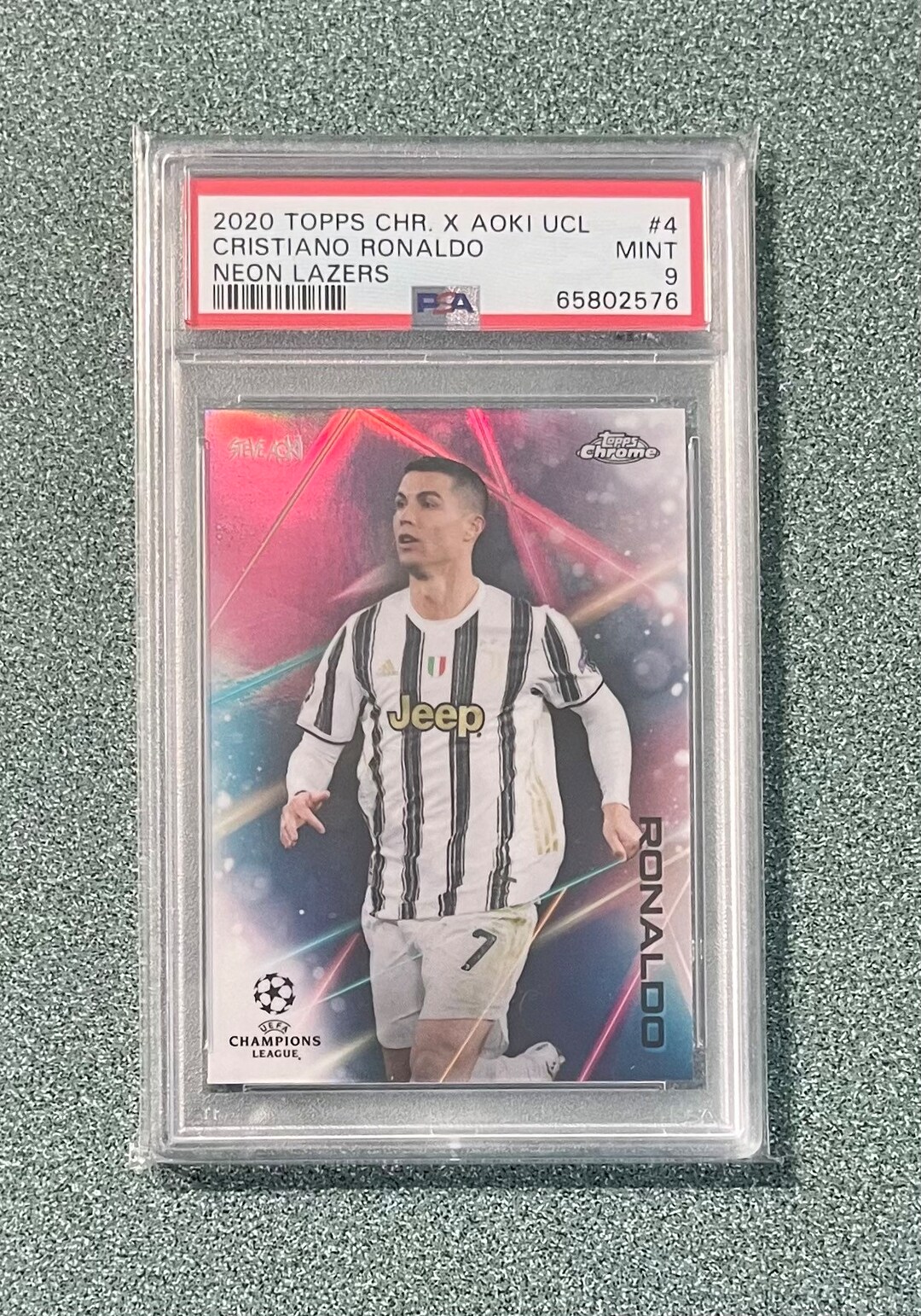 2020 Topps Chrome X Aoki UCL クリスティアーノ・ロナウド