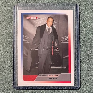 JAY-Z 2005-06 Topps Total Basketball Rookie Karte #440 Ceo Def Jam Cords