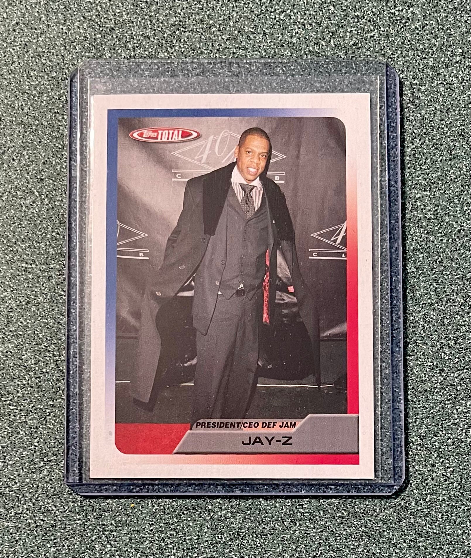 JAY-Z 2005-06 Topps Total Basketball Rookie Card 440 CEO Def - Etsy Finland
