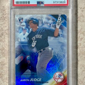 2017 Bowman Platinum Baseball Aaron Judge #91 Graded PSA 9 Mint RC Rookie