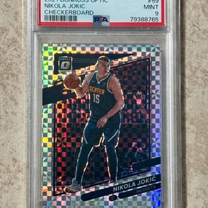 その他 NIKOLA JOKIC RC DONRUSS PSA9 Nikola Jokic Card 2020-21 Donruss Optic My House Purple #9 PSA 9