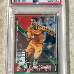 Cristiano Ronaldo 2013 Panini WCCF Superestrellas portuguesas #POS3 PSA 9 Mint