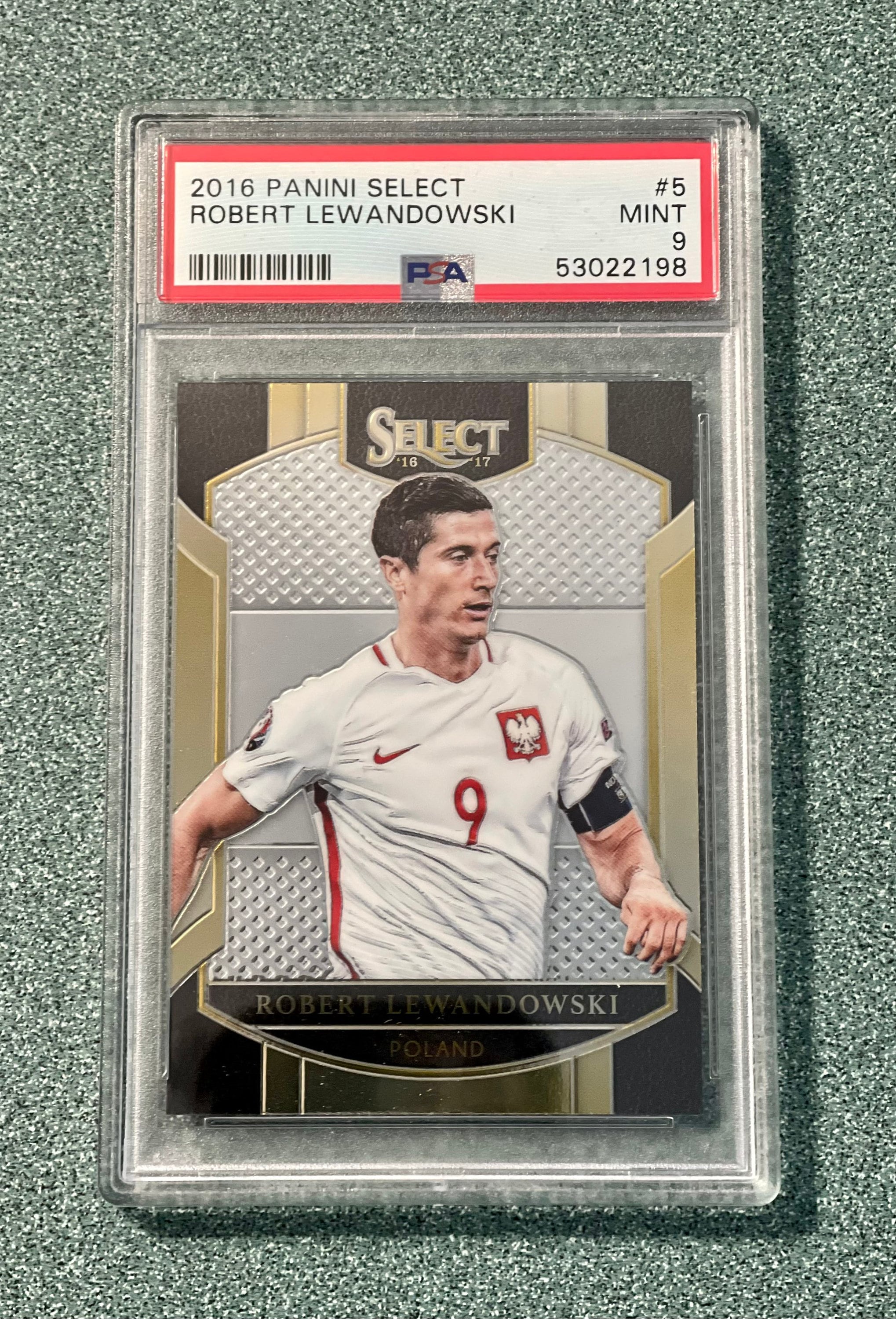 PANINI サイン ROBERT LEWANDOWSKI レバンドフスキ PANINI SELECT
