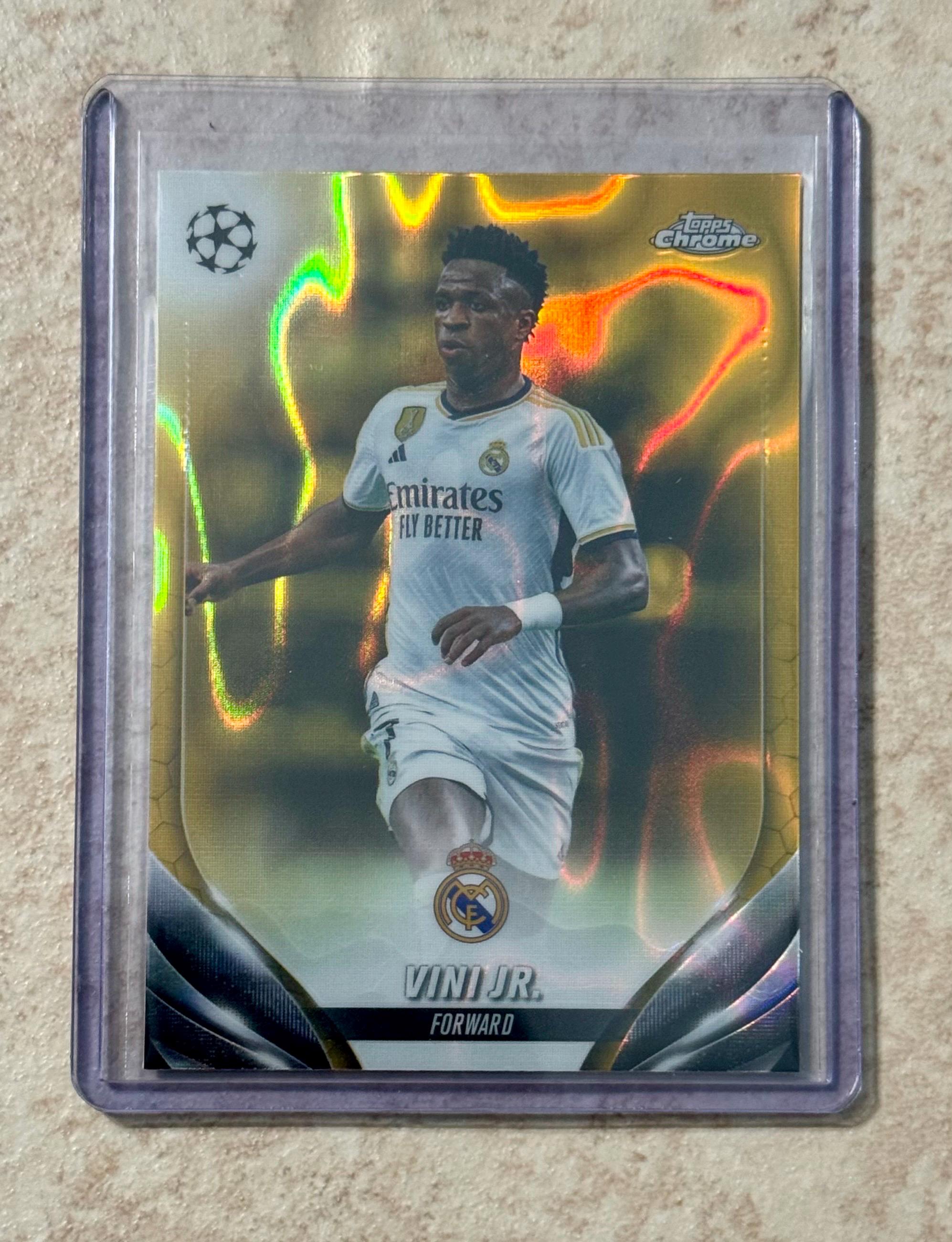 Topps CRISTIANO RONALDO インサート GOLD LAVA