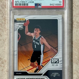 2023 Panini Instant RPS First Look #RPS1 Victor Wembanyama RC Rookie PSA 10 Gem Mint Sporen
