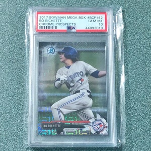 2017 Bowman Mega Box Bo Bichette Mojo Lunette PSA10 Gem Mint Rookie Card