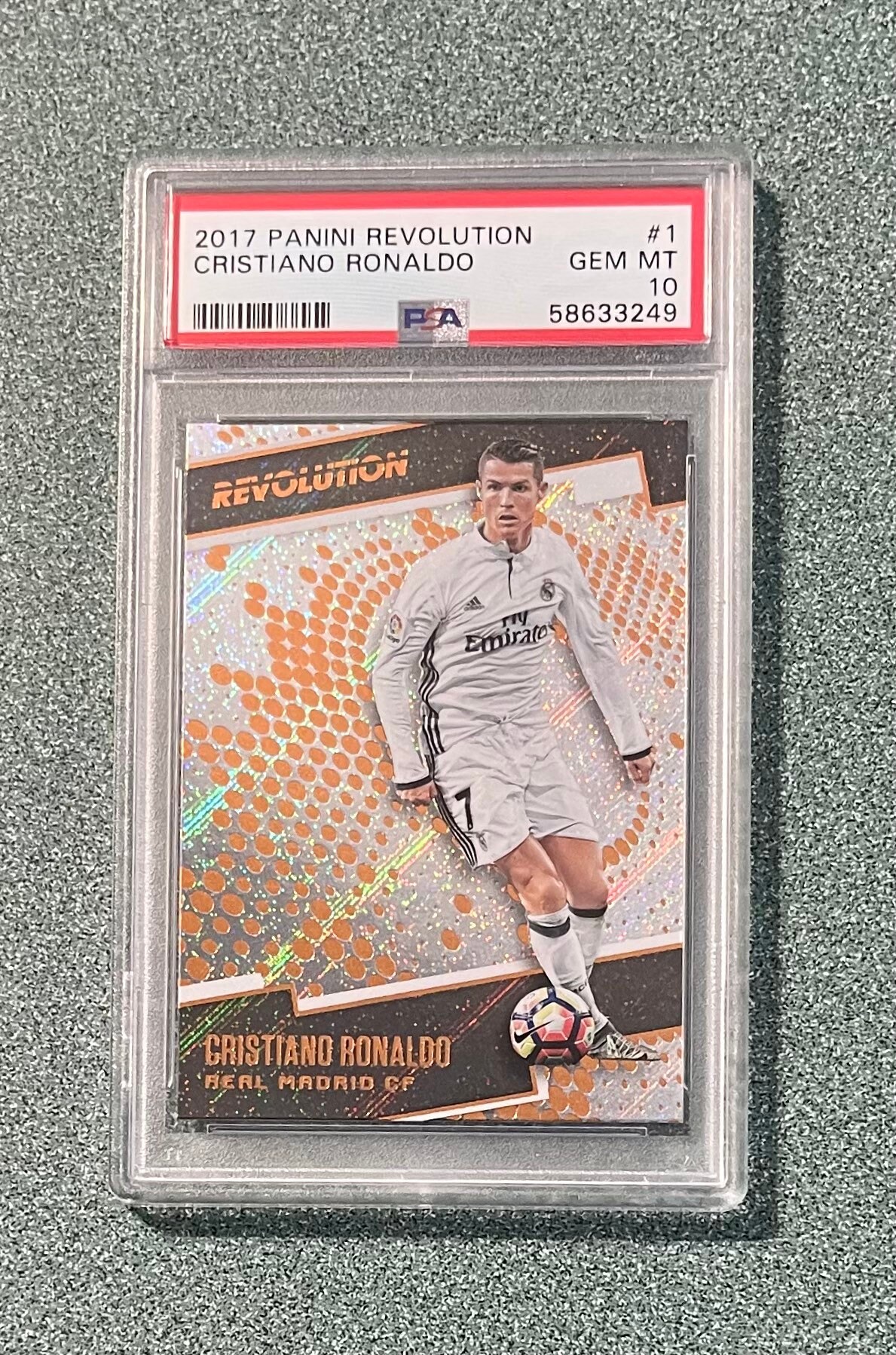 Rodeo meditativ Støt 2017-18 Panini Revolution Soccer 1 Cristiano Ronaldo Real - Etsy Norway