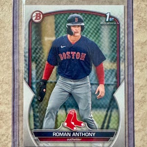 2023 Bowman ROMAN ANTHONY 1st Bowman Boston Red Sox Red Hot Rookie Card