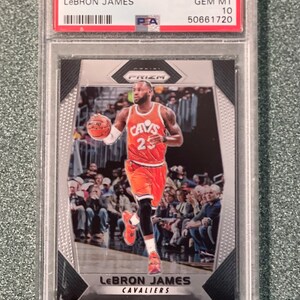 2017 Prizm LeBron James PSA 10 Gem Mint #191
