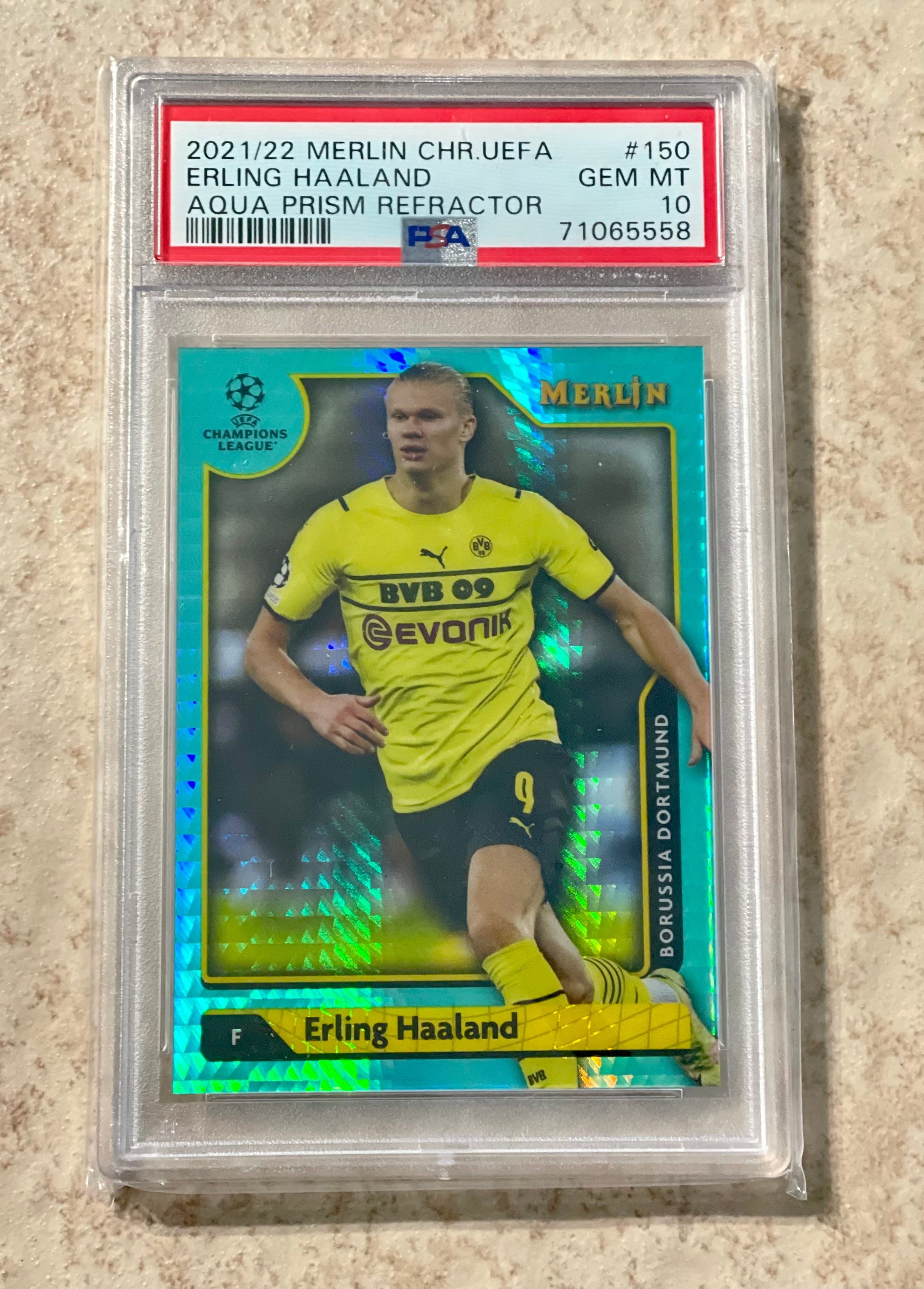 【10/10】ハーランド マンチェスターシティ 10枚限定 サッカーカード 10/10】ハーランド マンチェスターシティ 10枚限定 サッカーカード