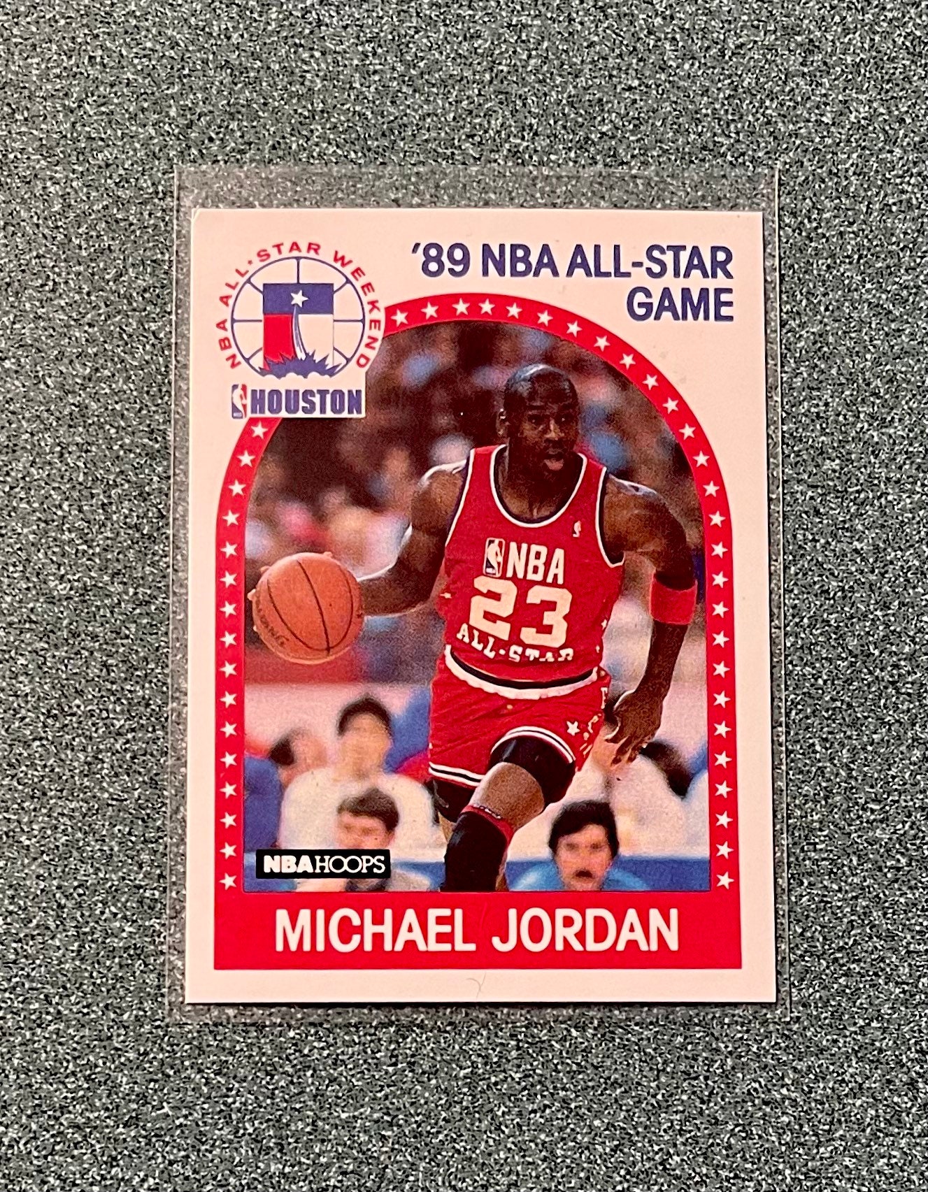 1989 NBA Hoops Michael Jordan Card