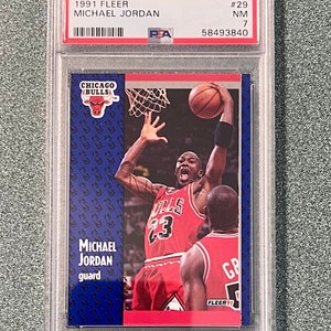 1991 Fleer Michael Jordan PSA 7