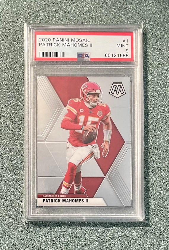 2020 Panini Mosaic Patrick Mahomes II PSA 9 Mint #1 - Etsy