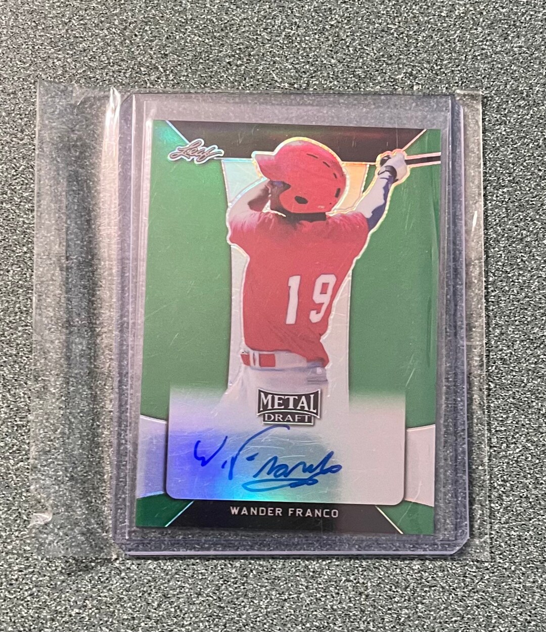 Wander Franco Rarest Card Wander Franco Certified Autographed Red Hot Rookie Card #d/10 ****rare ...