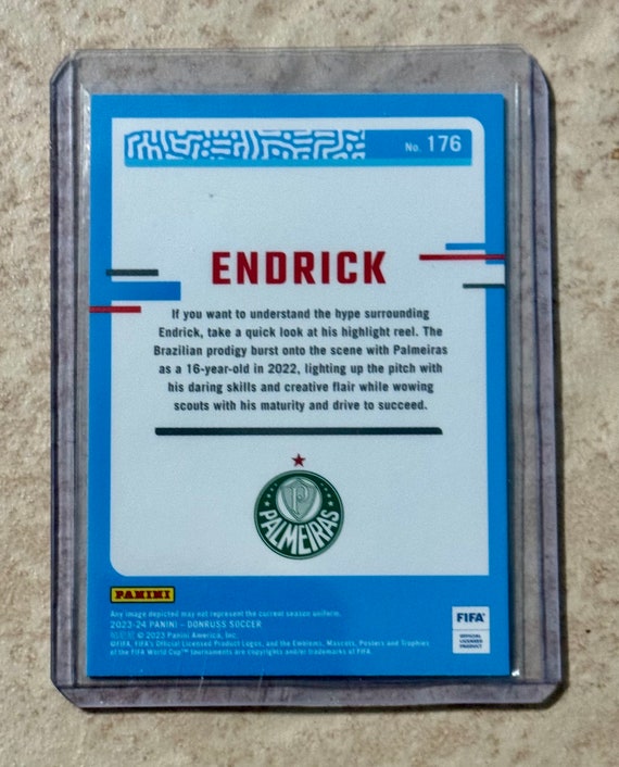 23-24 PANINI ENDRICK エンドリッキ RC リフレクター1 2023-24 Panini Select FIFA Palmeiras RC Endrick Field Level