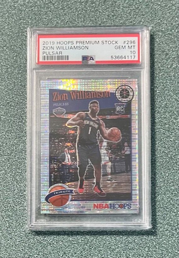 2019 Panini Hoops Premium Stock Prizm Pulsar Tribute #296 2019 Panini Hoops Premium Stock Prizm Pulsar Tribute #296
