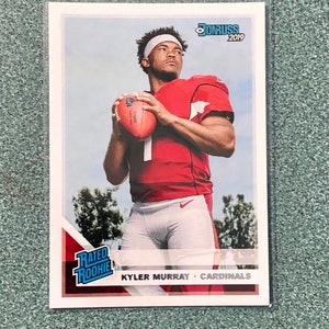 Tarjeta de novato de Kyler Murray de Panini Donruss 2019 de los Cardenales de Arizona