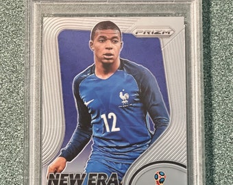 2018 Panini Prizm World Cup Soccer New Era Kylian Mbappe RC 2018 Panini Prizm World Cup Soccer New Era Kylian Mbappe RC