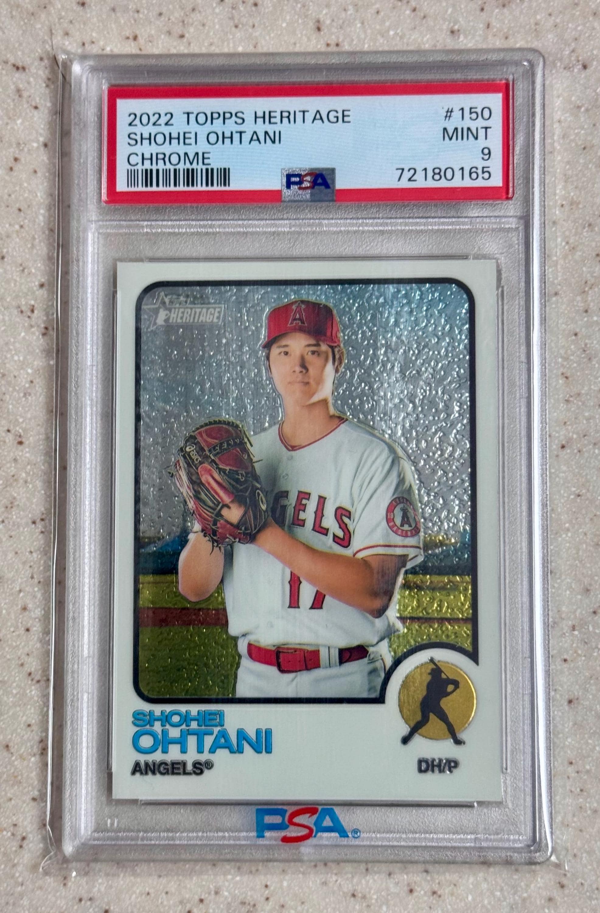 大谷翔平 2022 Topps Heritage Chrome＃150 2022 Topps Heritage - Chrome #150 Shohei Ohtani /999 | eBay