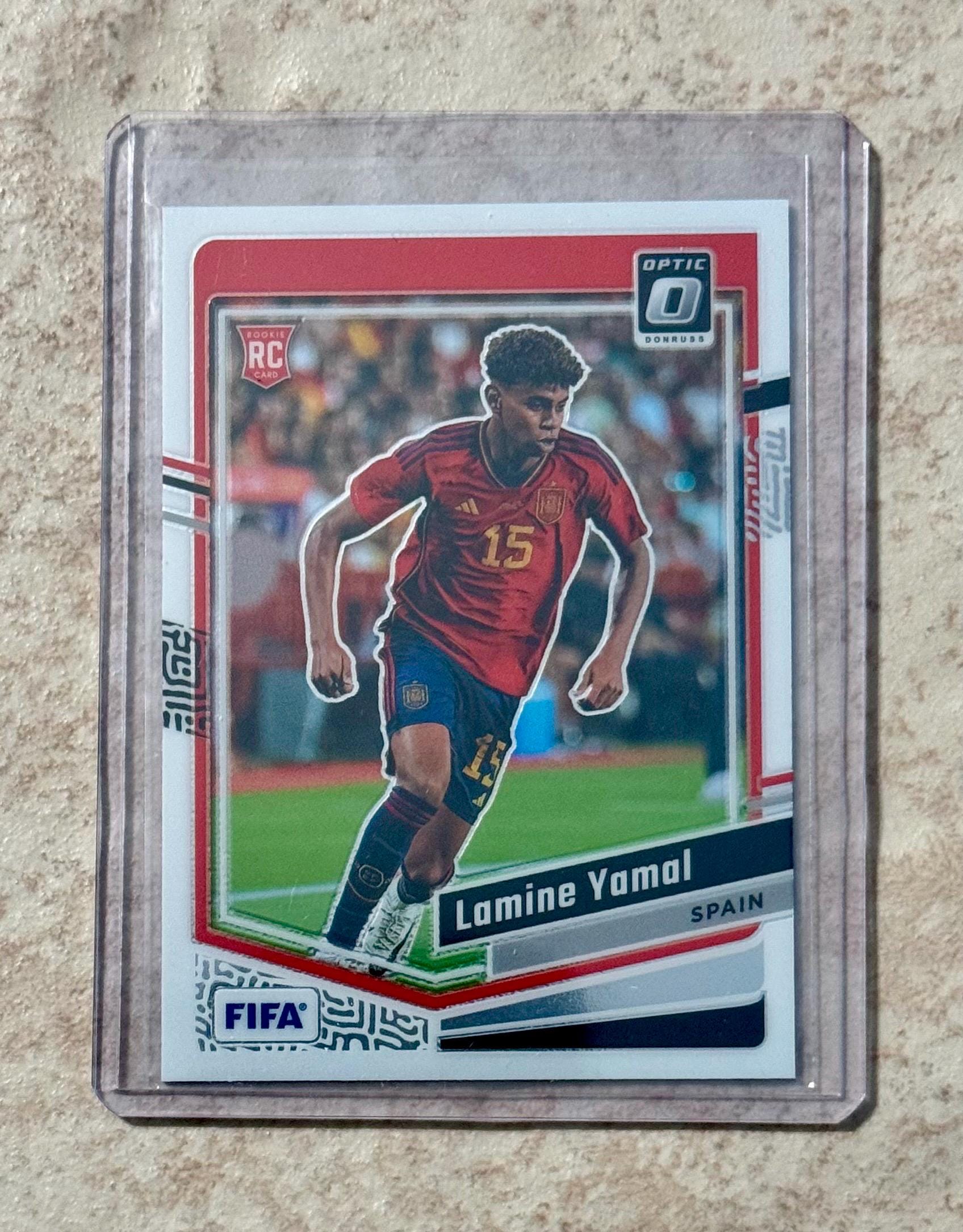 2024 Donruss Optic Lamine Yamal サッカーカード