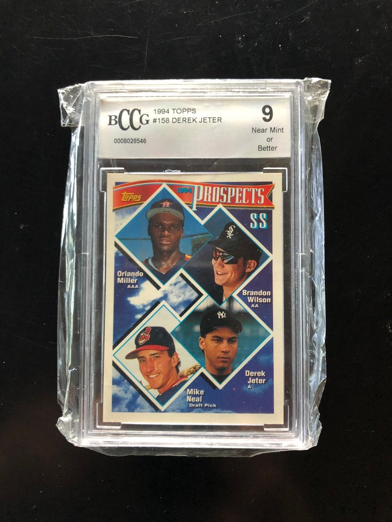 1993 Topps Derek Jeter Rookie Card MINT Etsy