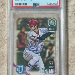 Tarjeta de novato de Shohei Ohtani n.° 89 de Gypsy Queen de Topps 2018, PSA 9 Mint de Los Angeles Angels