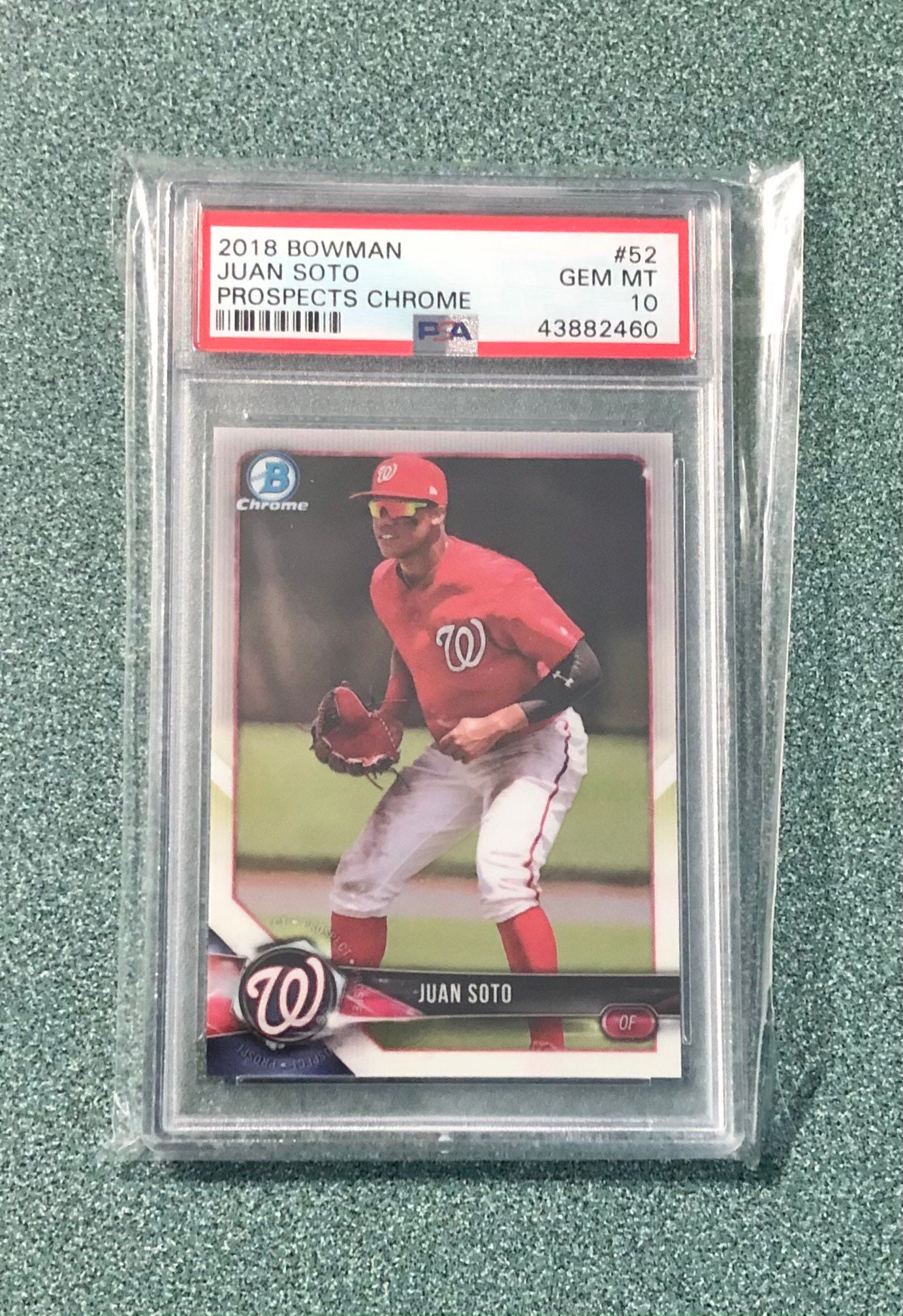 最大12%OFFクーポン Prospects Chrome Bowman 2018 Juan Gem 10 PSA #BCP52 #52 Soto その他
