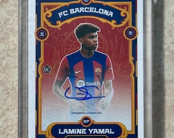 2024 Topps Barcelona Year of Dragon Lamine Yamal #AU-LY RC
