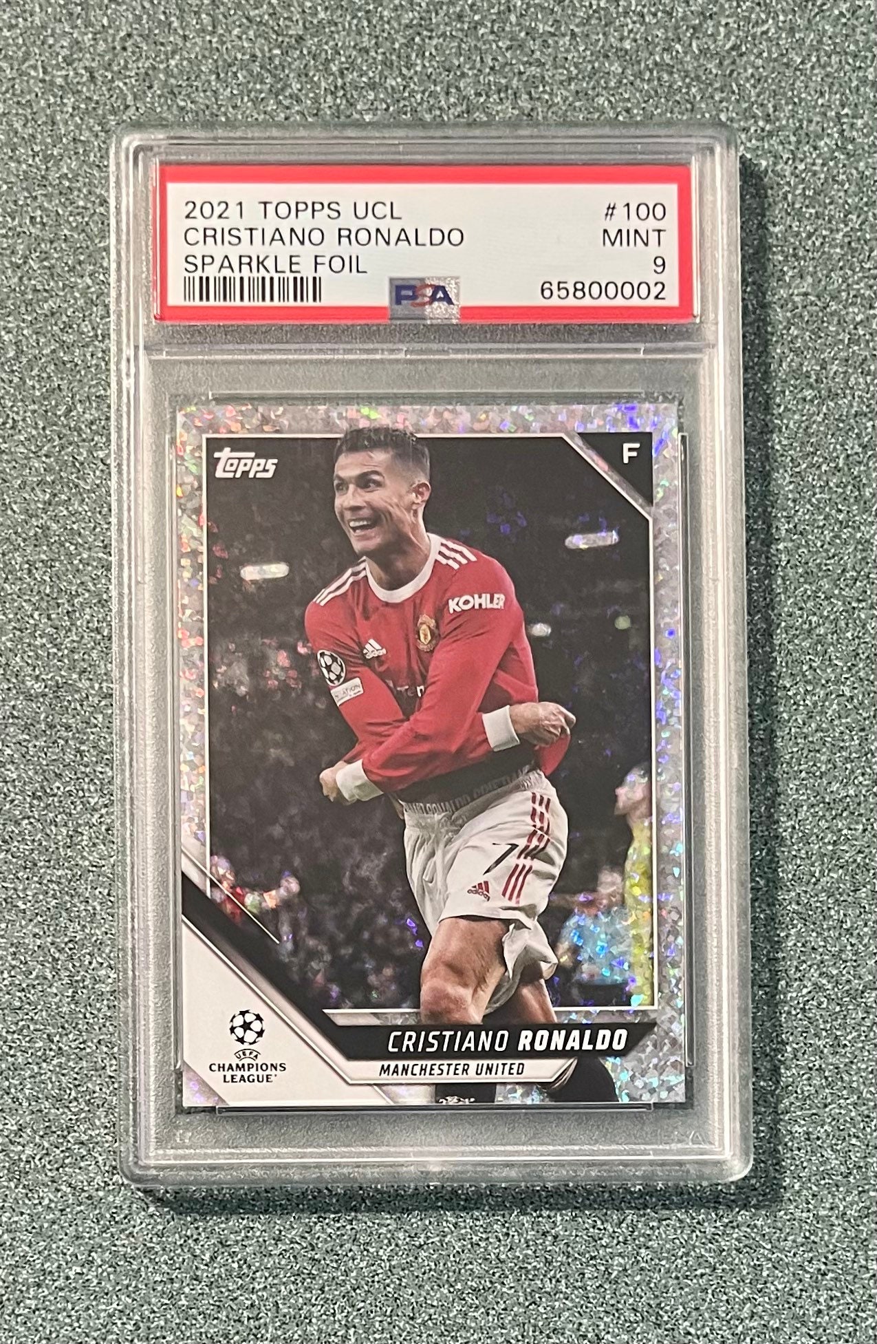 CRISTIANO RONALDO 2021-22 Topps UEFA Champions League Soccer Best