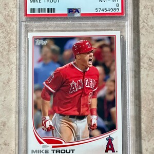2013 Topps Mike Trout #338 PSA 8
