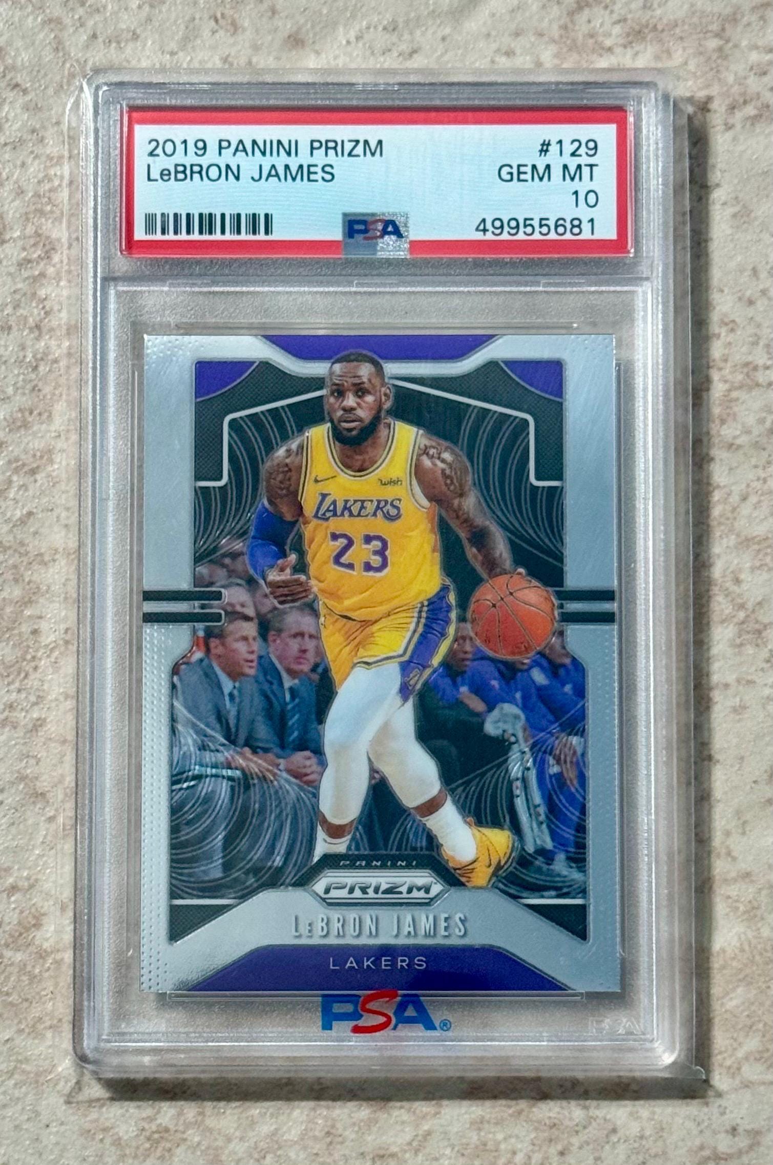 2019 Panini Prizm Lebron James #129 2019-20 Panini Prizm LeBron