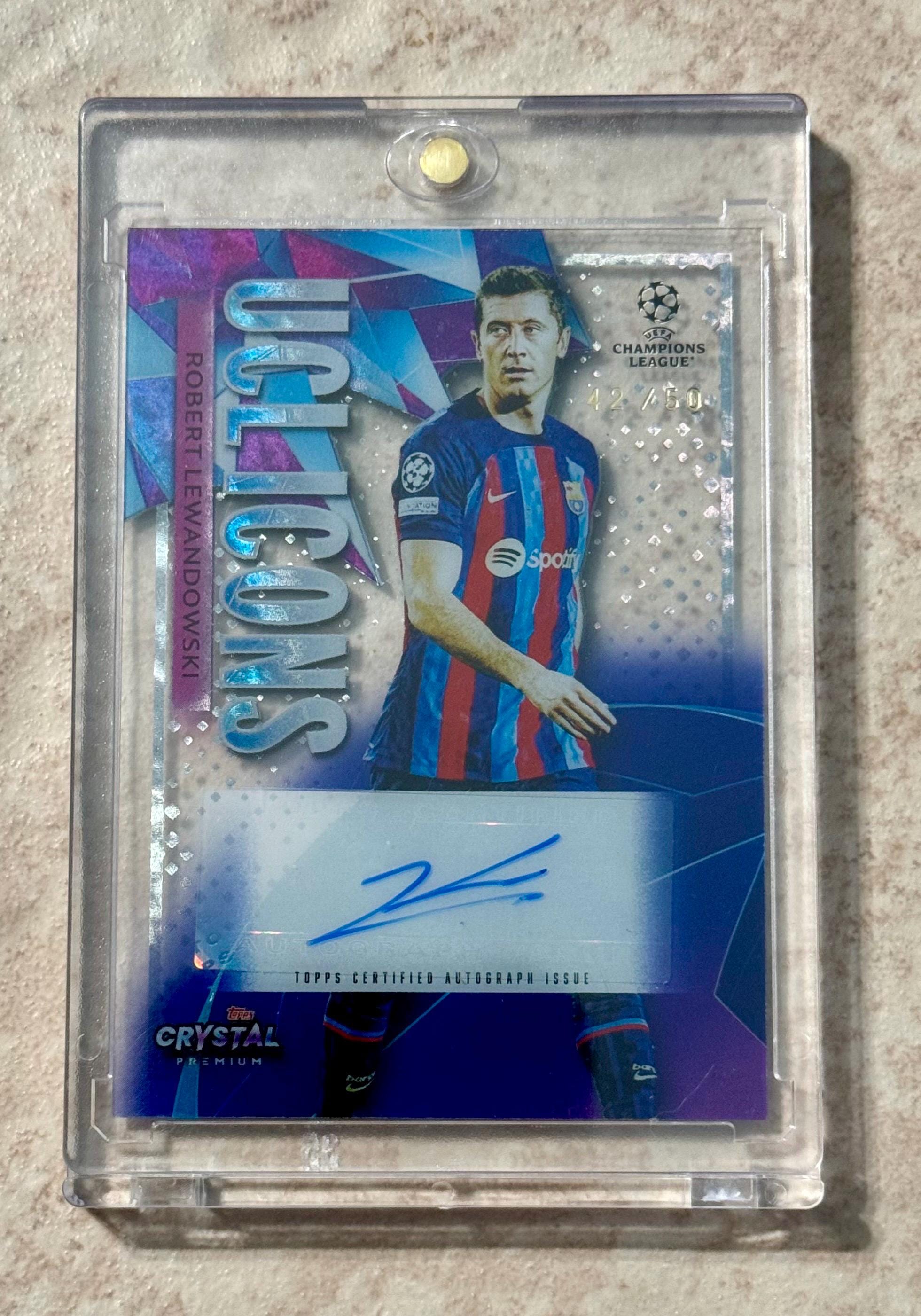 Panini Mosaic ロベルト レヴァンドフスキ 直筆サイン カード Panini Mosaic ロベルト レヴァンドフスキ 直筆サイン カード