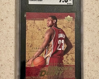 Lebron James 2003 Upper Deck Lebron's Diary Rookie RC LJ9