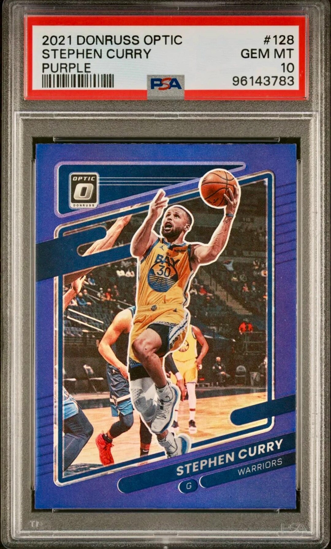 その他 2021 Optic Stephen Curry PSA 10 Purple 2021 Optic Stephen Curry PSA 10 Purple