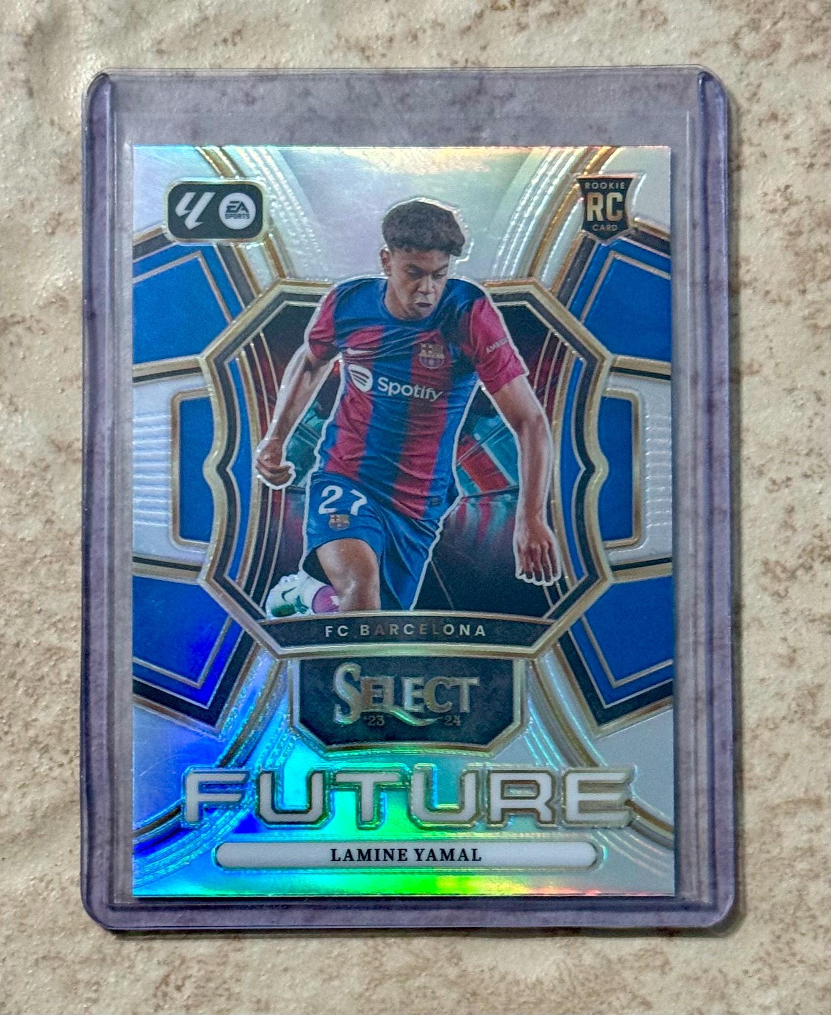 2023-24 Panini Select La Liga Lamine Yamal RC Rookie Future