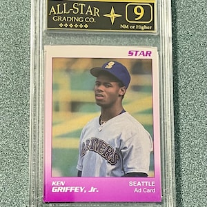 Ken Griffey Jr 1989 Star Co Limited Edition Promo Karte Bewertet mit ASG 9 NM
