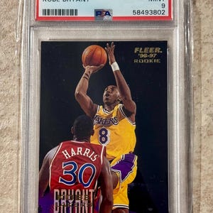 1996-97 Fleer - #203 Kobe Bryant (RC) PSA 9 Mint