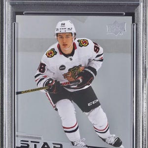 2023Upper Deck NHL Star Rookies Box Set #1 Connor Bedard Rookie PSA 9 Mint Rookie Fernoff